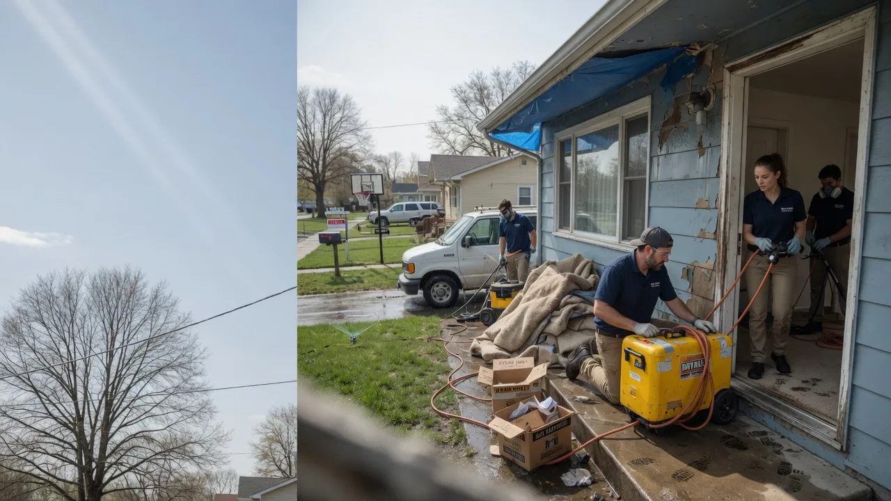 Basement Flood Cleanup in Peach Orchard, AR near me